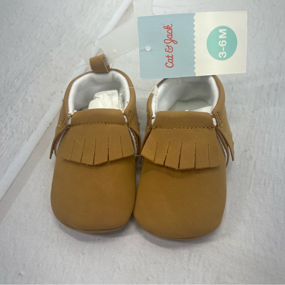 NWT Baby Classic Brown Moccasins‎ 3-6 Months